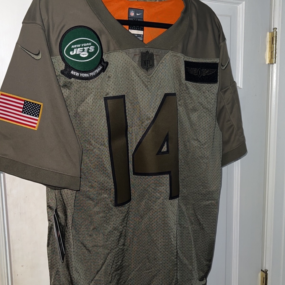 Salute to the Troops Jets Sam Darnold Authentic